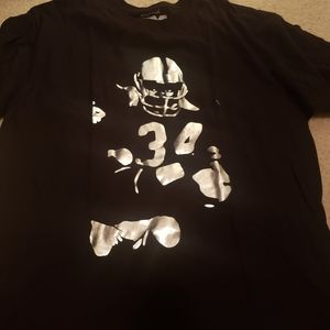 Bo Jackson Raiders image t shirt  y royl size xxl